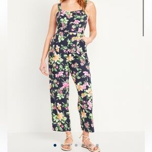 Old Navy Floral Jumpsuit